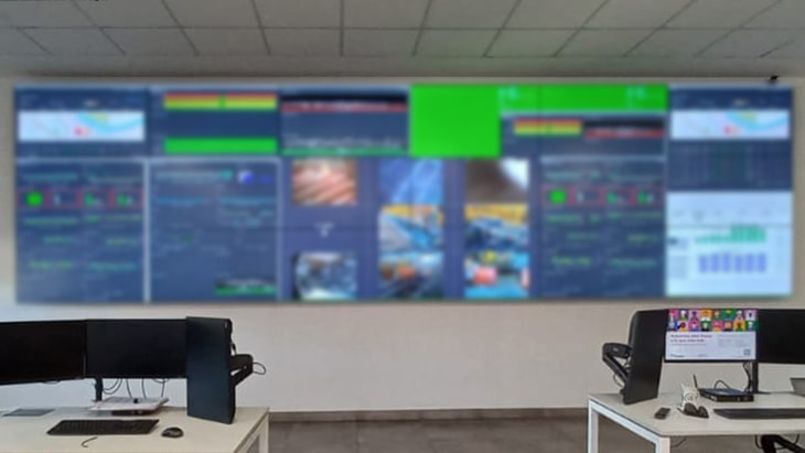 Centro de contol en Tenaris administrado con C-Control