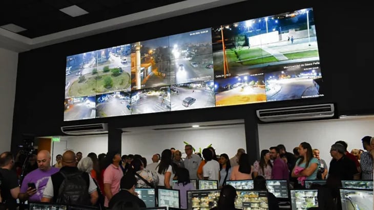 The 1816 Seguridad control center in Saenz Peña uses C-Control