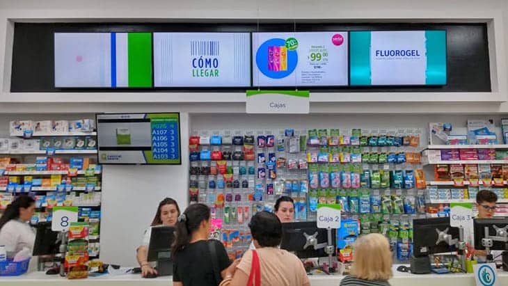 Farmacias Central Oeste - Digital Signage