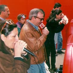 Carrera de gritos para Coca-Cola