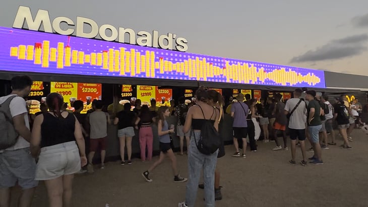 McDonald's - Lollapalooza - Menu Boards