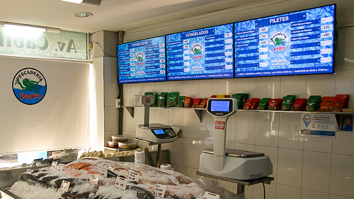 Peixarias Prometeo - Menu Boards