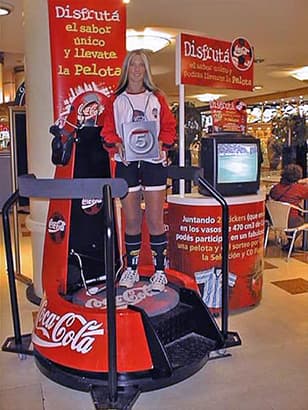 Jogo de realidade virtual para a Coca-Cola